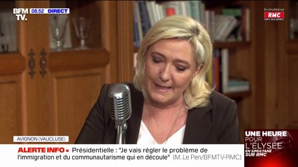 Marine Le Pen se dit "opposée" à un référendum sur la restauration de la peine de mort