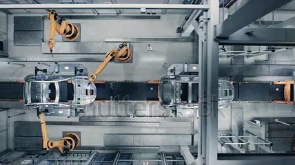 Welding Industrial Production Conveyor