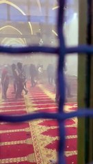 İsrail Mescid-i Aksa'yı yine kana buladı