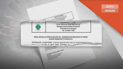 Juadah Berulat | PPJ keluarkan notis amaran