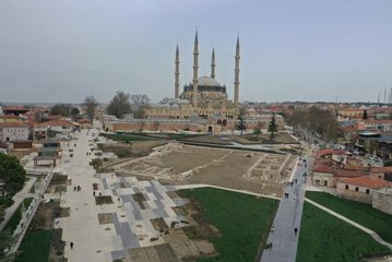 Meydan projesiyle Selimiye'nin silüeti "tam anlamıyla" ortaya çıktı