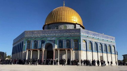 نحو مئة جريح في الصدامات في باحة المسجد الأقصى (اسعاف)