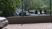 Antalya'da park halindeki araç küle döndü