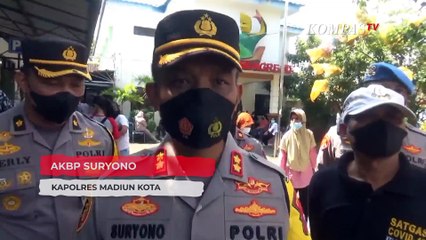 Polres Madiun Kota Gelar Vaksinasi Berhadiah Minyak Goreng 1 Liter