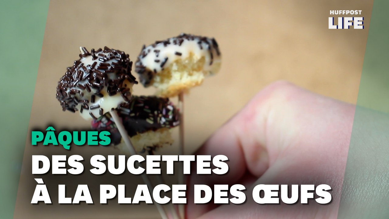 Pour Pâques, remplacez les œufs en chocolat par des "pop cakes"