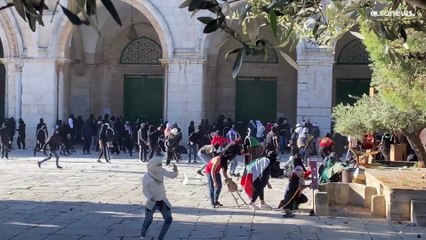 Mais de 100 feridos em confrontos na Esplanada das Mesquitas