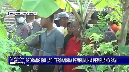 Ibu di Madiun Jadi Tersangka Pembuangan dan Pembunuhan Bayinya Sendiri