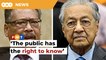 AG must reveal outcome of Apandi’s suit against govt, Dr M as compensation involved taxpayers’ money