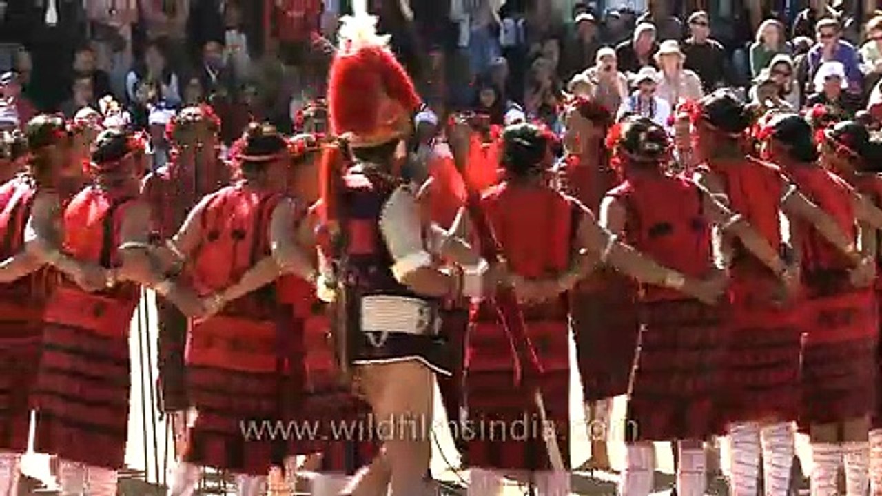 Sangtams sing song of praise at Hornbill festival, Nagaland