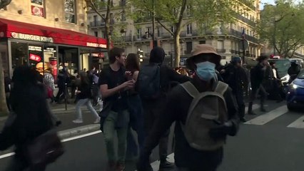 Sorbonne occupée: affrontements entre forces de l'ordre et manifestants
