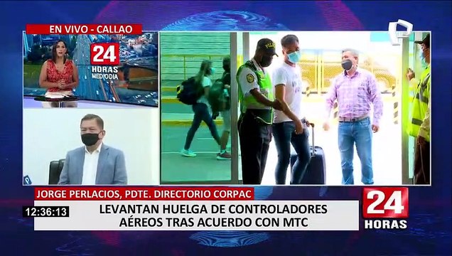Levantan huelga de controladores aéreos y anuncian reprogramación de vuelos