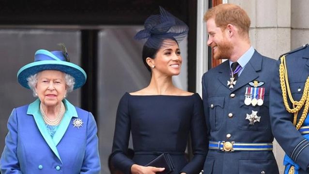 Prens Harry ve eşi Meghan Markle, iki yıl sonra ilk kez Kraliçe'yi ziyaret etti