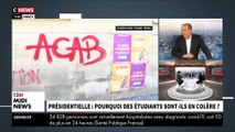Accrochage ce matin sur CNews entre Jean-Marc Morandini et Louis Boyard, qui soutient les étudiants grévistes de La Sorbonne: 