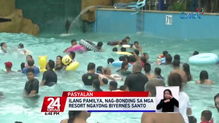 Ilang pamilya, nag-bonding sa mga pasyalan ngayong Biyernes Santo | 24 Oras