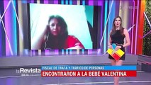 Niñera acusada de raptar a la bebé Valentina fue remitida a la justicia juvenil por ser menor de edad