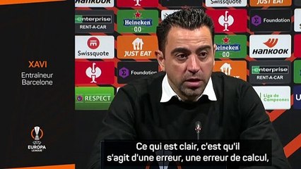 Quarts - Xavi ne comprend pas l’affluence allemande au Camp Nou