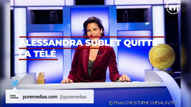 Alessandra Sublet quitte la télé : elle se fait sèchement recadrer par ce président déçu de son comportement