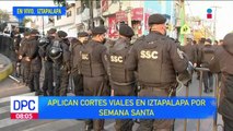 Preparan operativo policíaco en Iztapalapa por representación de la pasión de Cristo