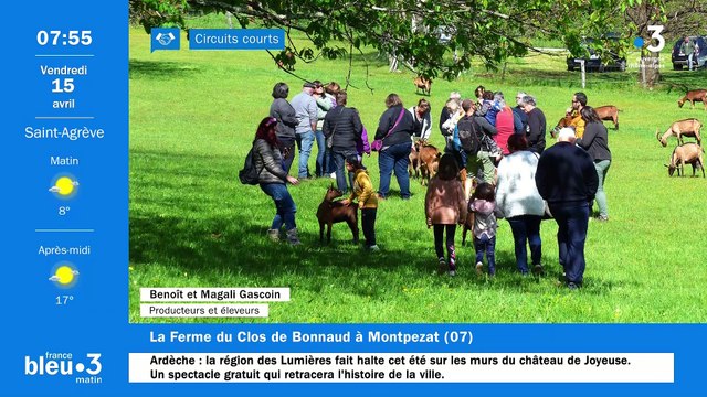 À Montpezat-Sous-Bauzon, de bons fromages et des cosmétiques au lait de chèvre La Ferme du Clos de Bonnaud