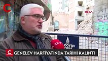 Zürafa Sokak'taki genelev hafriyatında tarihi hamam kalıntısı