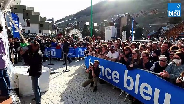 France Bleu Live Festival : Clara Luciani au micro de France Bleu Isère aux 2 Alpes
