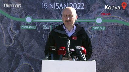 Bakan Karaismailoğlu: Akdeniz ile İç Anadolu'yu birbirine bağlıyoruz