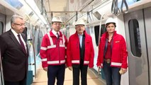 CHP Genel Başkanı Kılıçdaroğlu ile İBB Başkanı İmamoğlu Dudullu-Bostancı metrosunda test