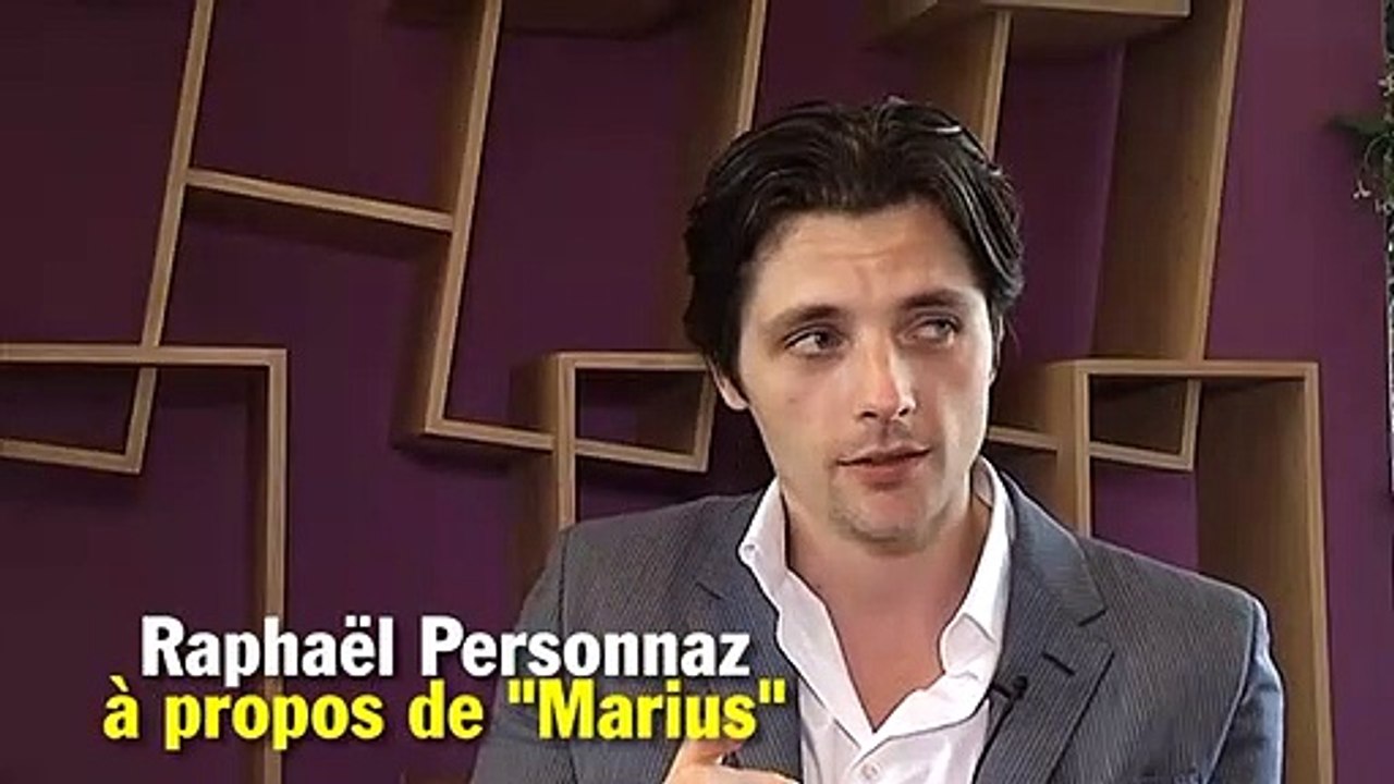Raphaël Personnaz Interview 3: Marius