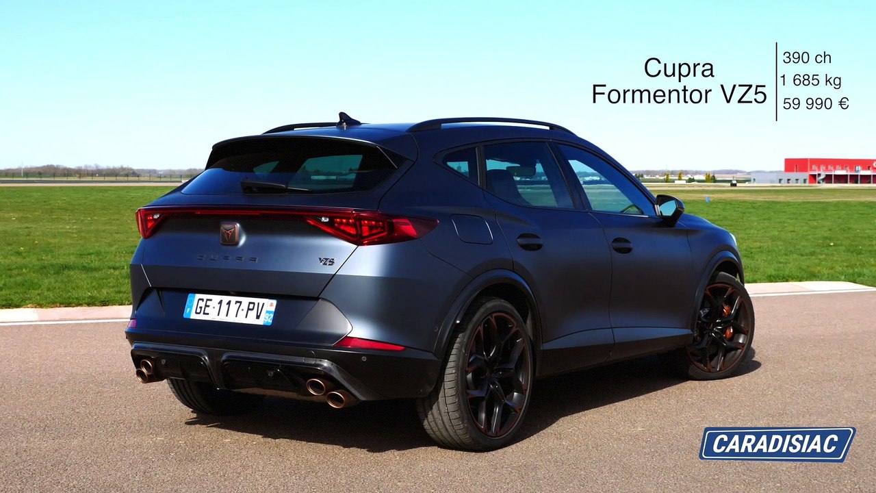 Les essais de Soheil Ayari – Cupra Formentor VZ5 VS Mercedes GLA 45 AMG