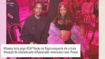 Traição, separação e mensagem para influencer brasileira: saiba tudo sobre a polêmica de Rihanna e A$AP Rocky!