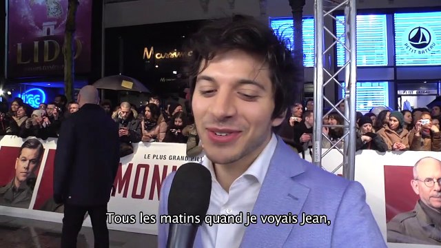 George Clooney et ses Monuments Men sur le tapis rouge parisien