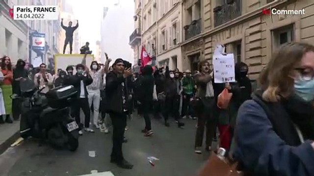 Paris : face à face tendu entre étudiants de la Sorbonne et policiers