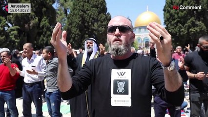 Prayers at Al-Aqsa Mosque hours after clashes