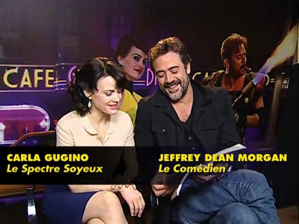 Malin Åkerman, Jeffrey Dean Morgan, Carla Gugino, Patrick Wilson Interview 4: Watchmen - Les Gardiens
