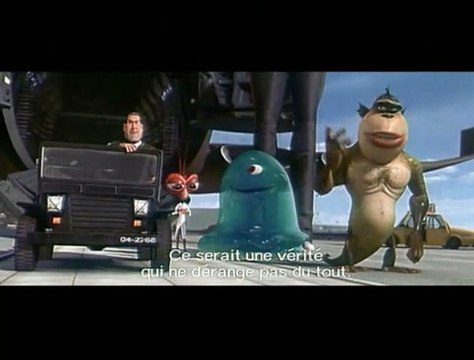 Monstres contre Aliens Extrait vidéo (6) VO