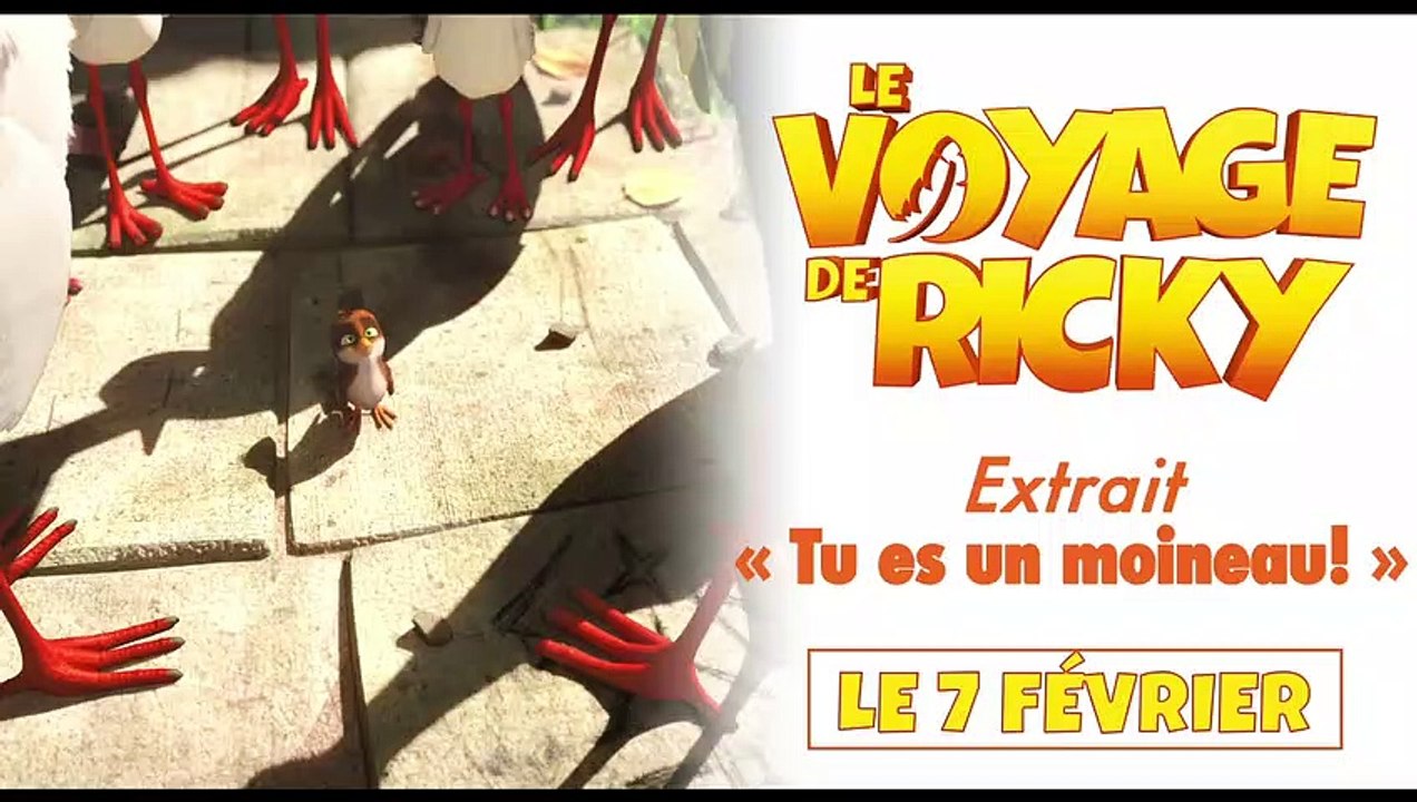 Le Voyage de Ricky EXTRAIT "Tu es un moineau"