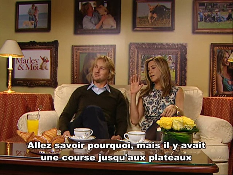 Jennifer Aniston, Owen Wilson Interview 2: Marley & moi