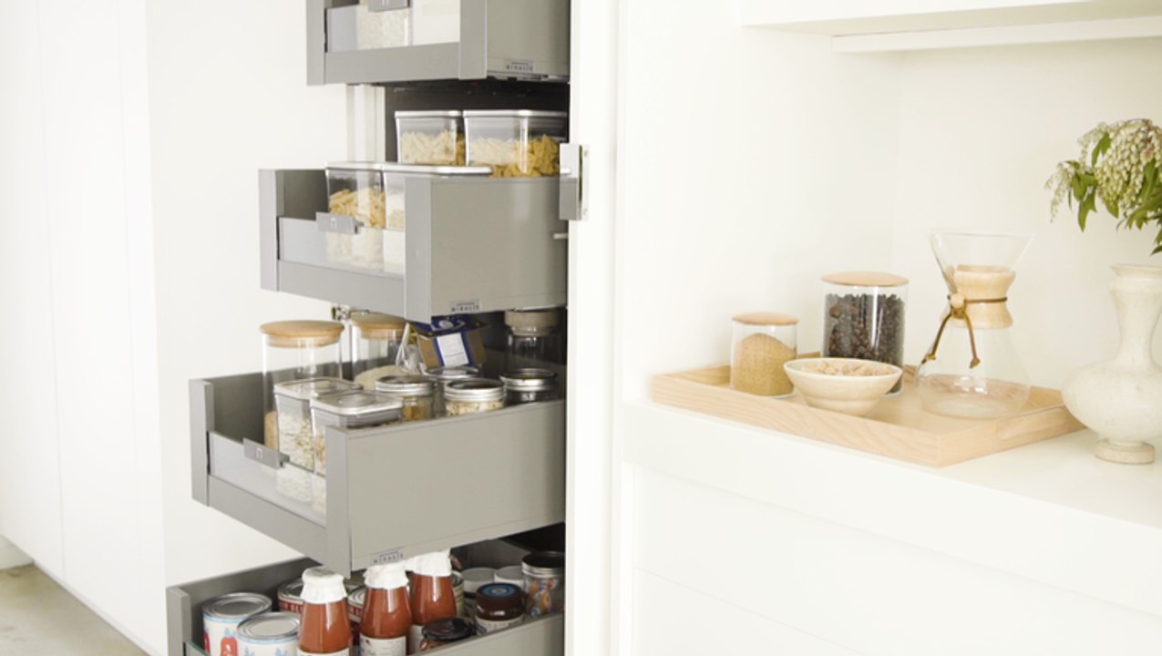 This Super-Streamlined Kitchen Is Full of Smart Storage Ideas