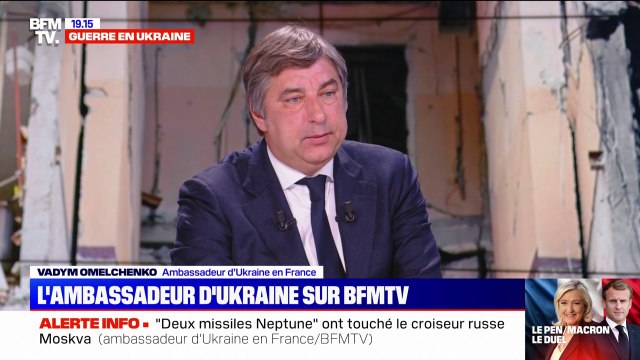 Vadym Omelchenko, ambassadeur d'Ukraine en France: 50.000 personnes en provenance de l'Ukraine ont été accueillies en France