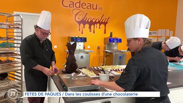 FÊTES DE PÂQUES / Dans les coulisses d'une chocolaterie