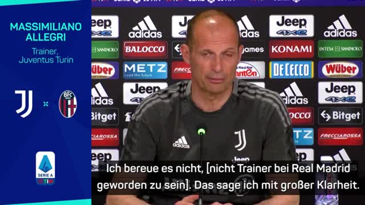 Allegri: Bereue Real-Absage “absolut nicht”