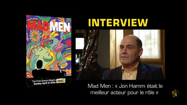 Mad Men : Jon Hamm était le meilleur acteur pour le rôle