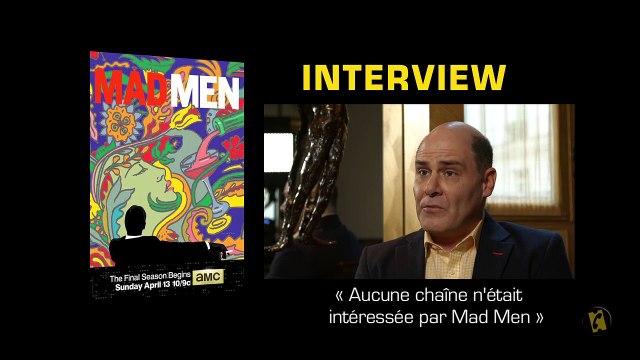 Aucune chaîne n'était intéressée par Mad Men