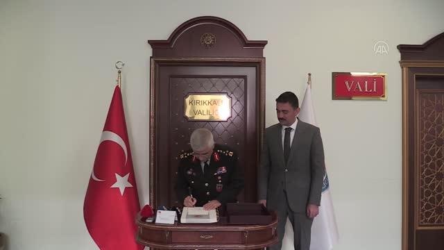 KIRIKKALE - Jandarma Genel Komutanı Orgeneral Çetin'in Kırıkkale ziyareti