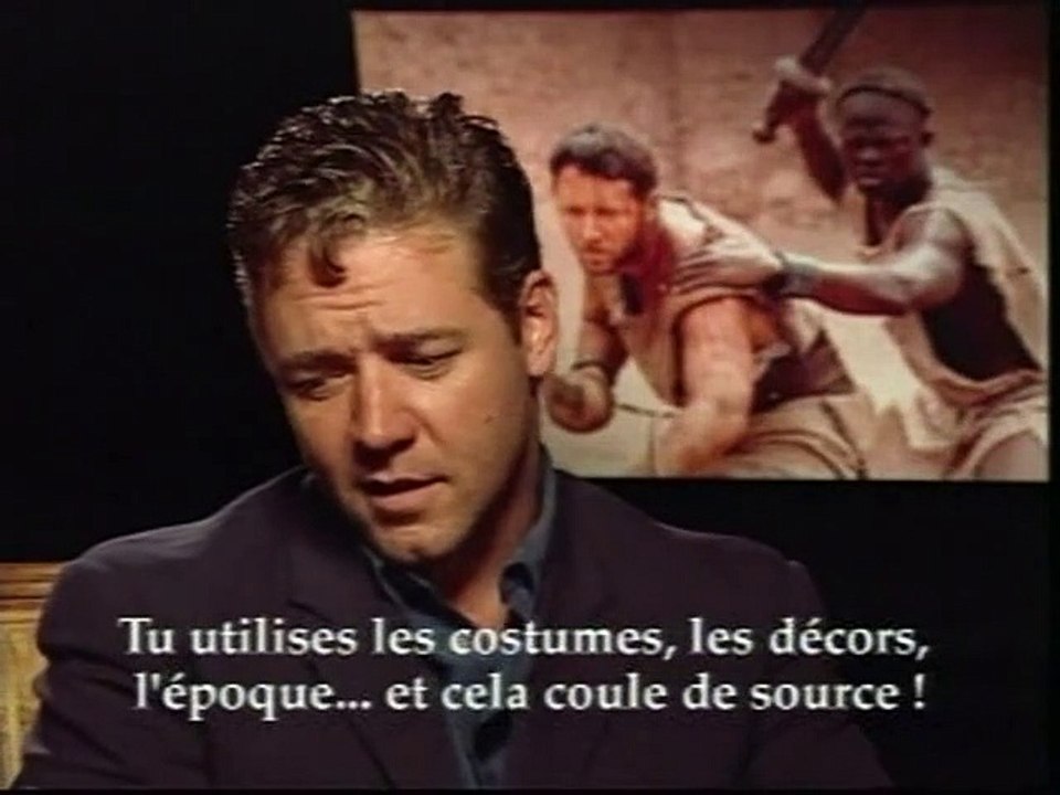 Russell Crowe Interview : Gladiator
