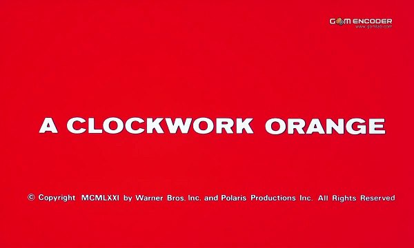 Orange mécanique - extrait Korova Milk Bar