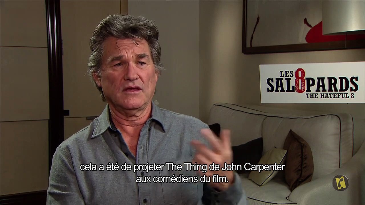 Kurt Russell évoque les liens entre The Thing et Les Huit salopards
