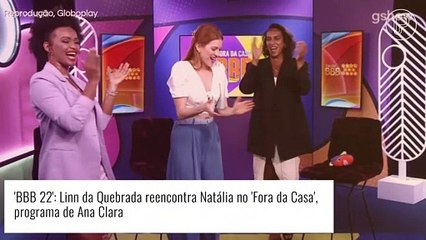 Fora do 'BBB 22', Linn da Quebrada e Natália admitem um 'quase' quadrado amoroso. 'Imagina?'