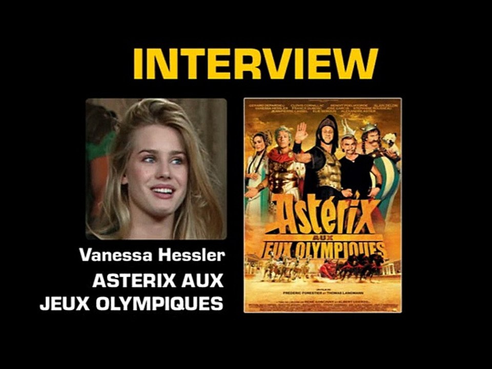 Vanessa Hessler Interview : Astérix aux Jeux Olympiques