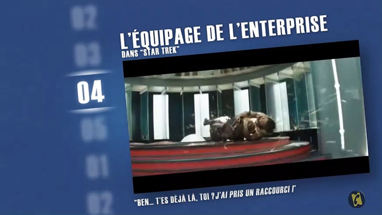 Les personnages qui se téléportent